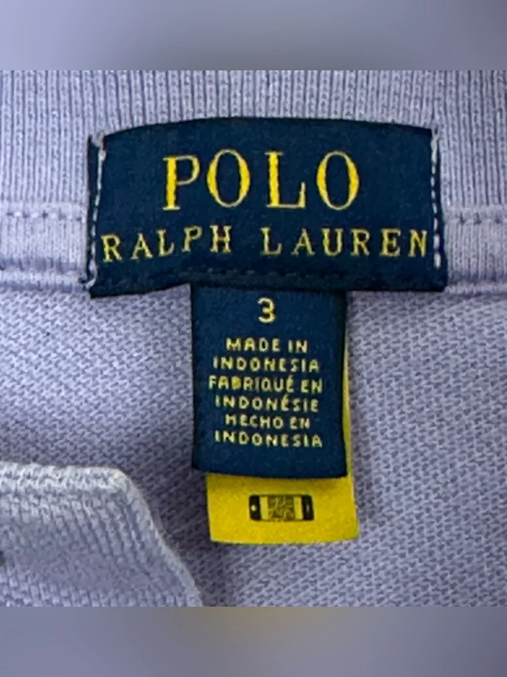 RALPH LAUREN Boys' Iconic Mesh Polo Shirt - size 3